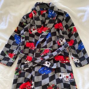 Disney Cars Lighting McQueen bathrobe